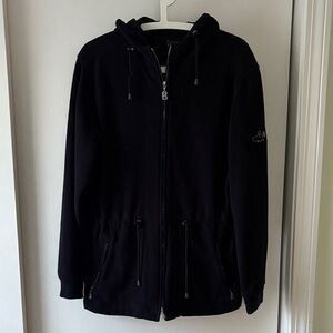 Bogner Black Fleece Hooded Jacket S